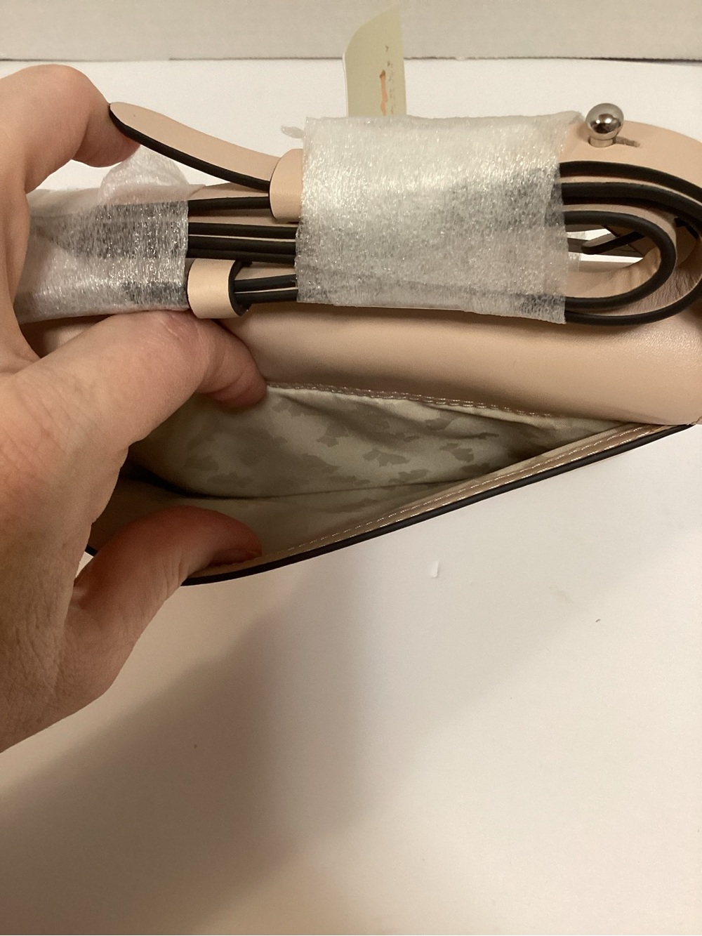 RADLEY LONDON Blush Pink Leather Crossbody Bag NWT - Picture 5 of 16